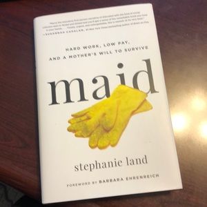 Hardback book - Maid by Stephanie Land